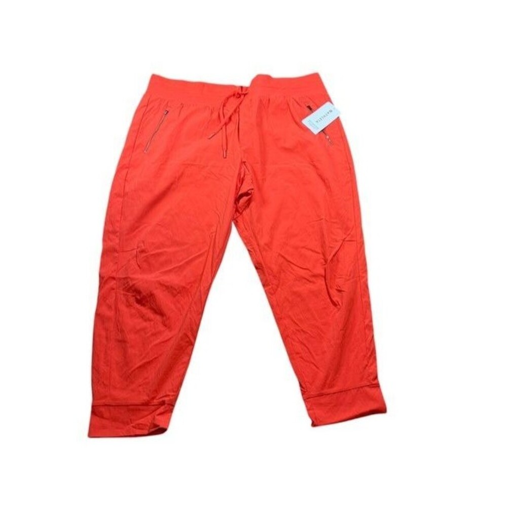Athleta Trekkie North Joggers Pants Womens Plus Size 22 Orange Bright Outdoors